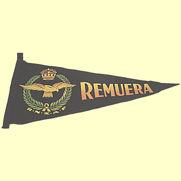 Felt Pennant with Eagle - Click for the bigger picture