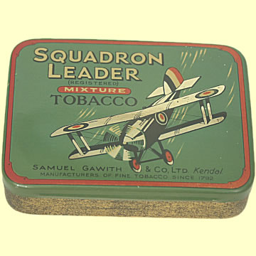 Squadron Leader Mixture Tobacco Tin - Click for the bigger picture