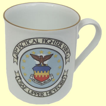 USAF Upper Heyford Commemorative Mug - Click for the bigger picture