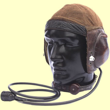 LKp N101 'Netzkopfhaube' Flying helmet - Click for the bigger picture