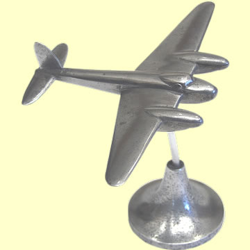 Trench Art Model of deHavilland Mosquito - Click for the bigger picture