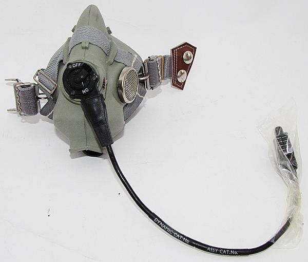 RAF Type H Oxygen Mask - Click for the bigger picture