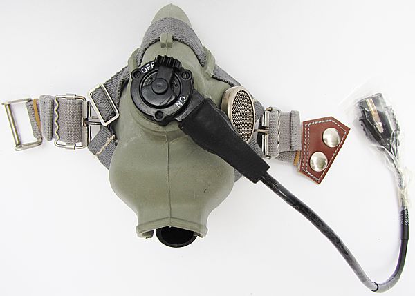 RAF Type H Oxygen Mask - Click for the bigger picture