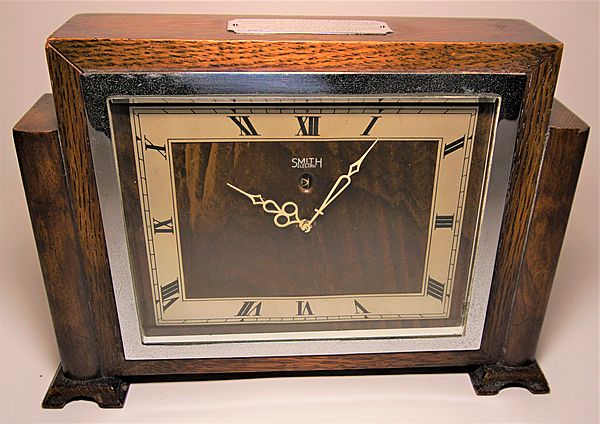 R.N.A.S. Haldon Clock Presented to Lt F.C.Muir R.N.V.R. - Click for the bigger picture