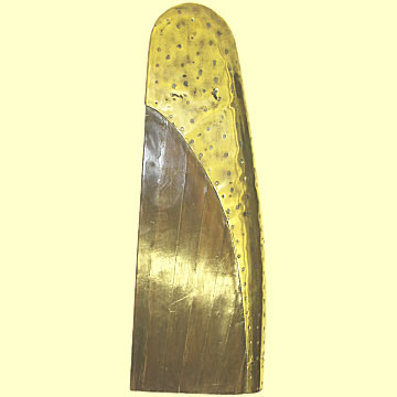 Polished Wood Propeller Tip - Click for the bigger picture