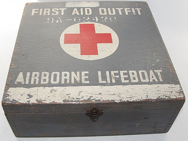 Outfit First -Aid For An Airborne Lifeboat - Click for the bigger picture