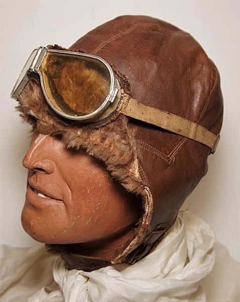 Royal Flying Corps Private Purchase Flying helmet by Dunhill - Click for the bigger picture