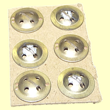 WWII RAF issue Fly Button Escape Compass - Click for the bigger picture