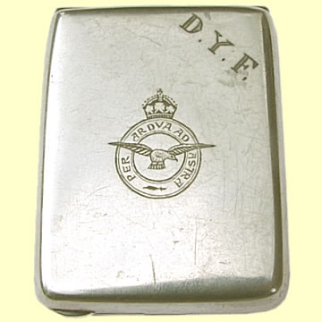 RAF Crested Match Case - Click for the bigger picture