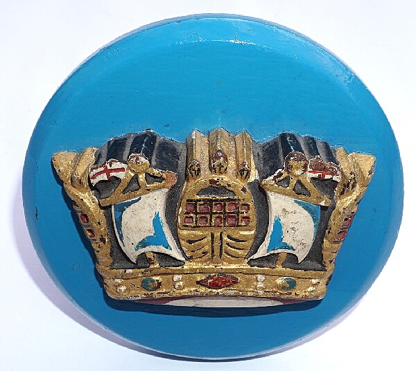 Royal Navy Wooden Gun Tompion - Click for the bigger picture