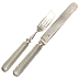 White Star Line Knife and Fork - Click for the bigger picture